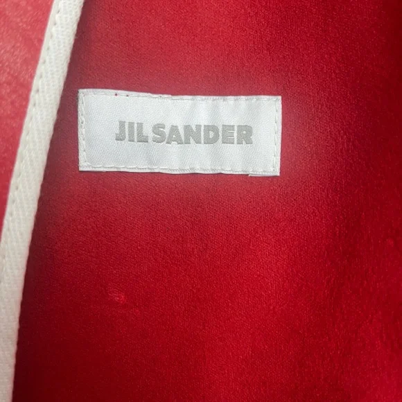 Jil Sander Vintage 2000’s leather motorcycle jacket